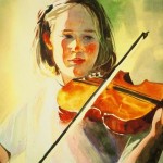 Kate on Violin